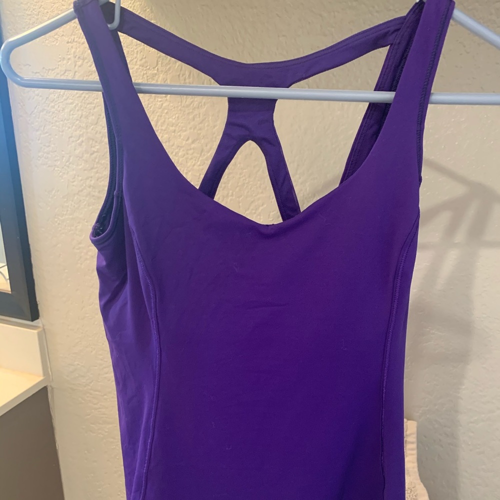 Lululemon purple tank